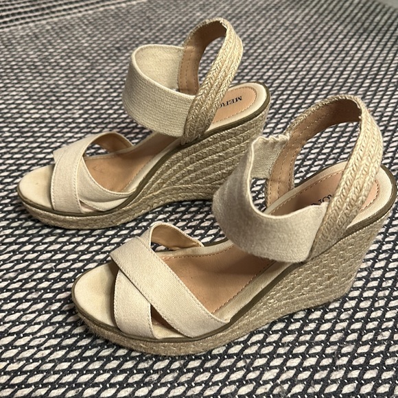 Merona wedge sandals 8.5 - Picture 2 of 9